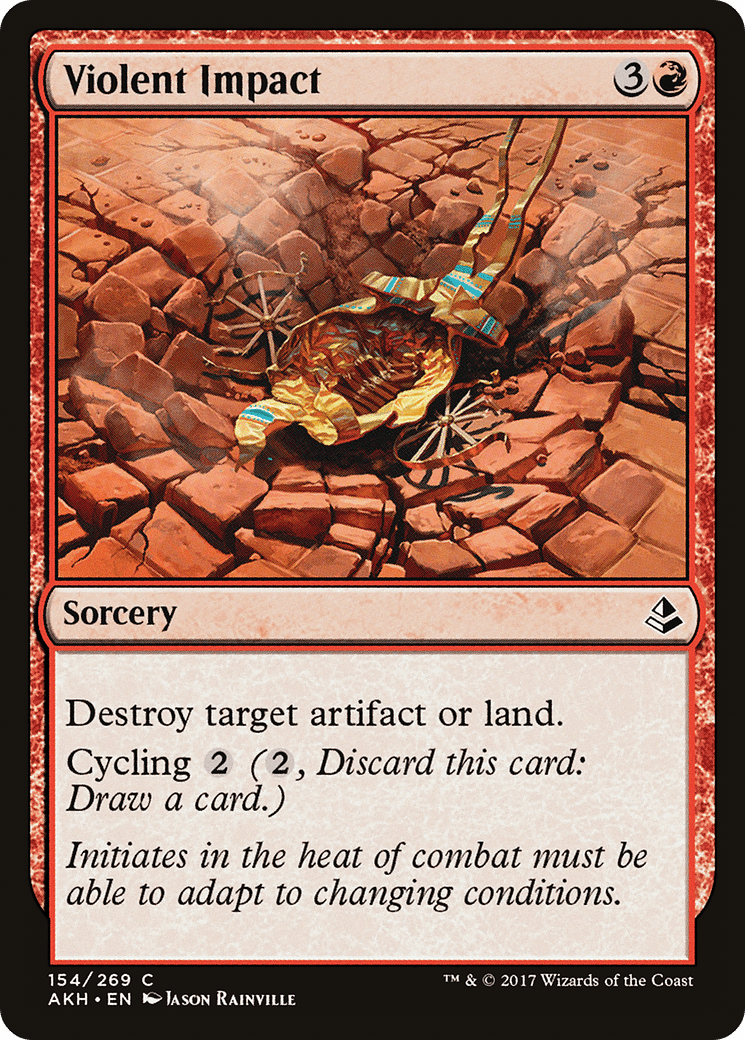 Violent Impact [Amonkhet] Foil