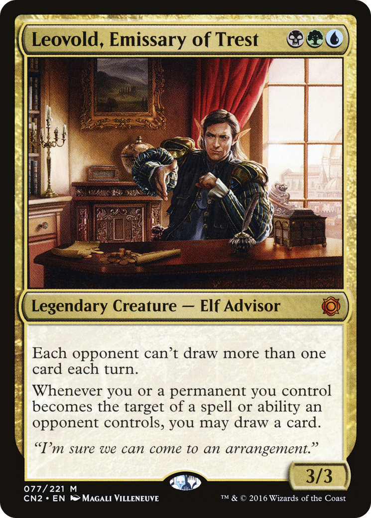 Leovold, Emissary of Trest [Conspiracy: Take the Crown] Foil