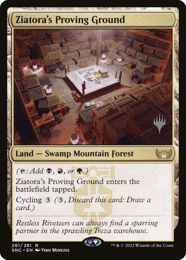Ziatora's Proving Ground (Promo Pack) [Streets of New Capenna Promos] Foil