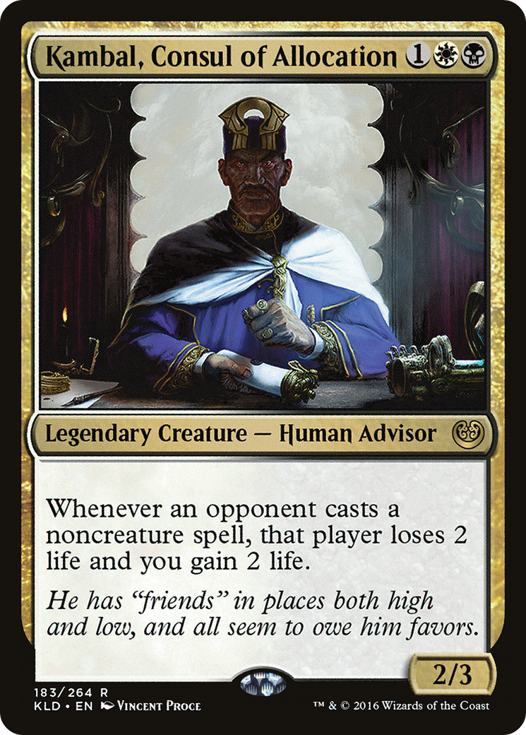 Kambal, Consul of Allocation [Kaladesh] Foil