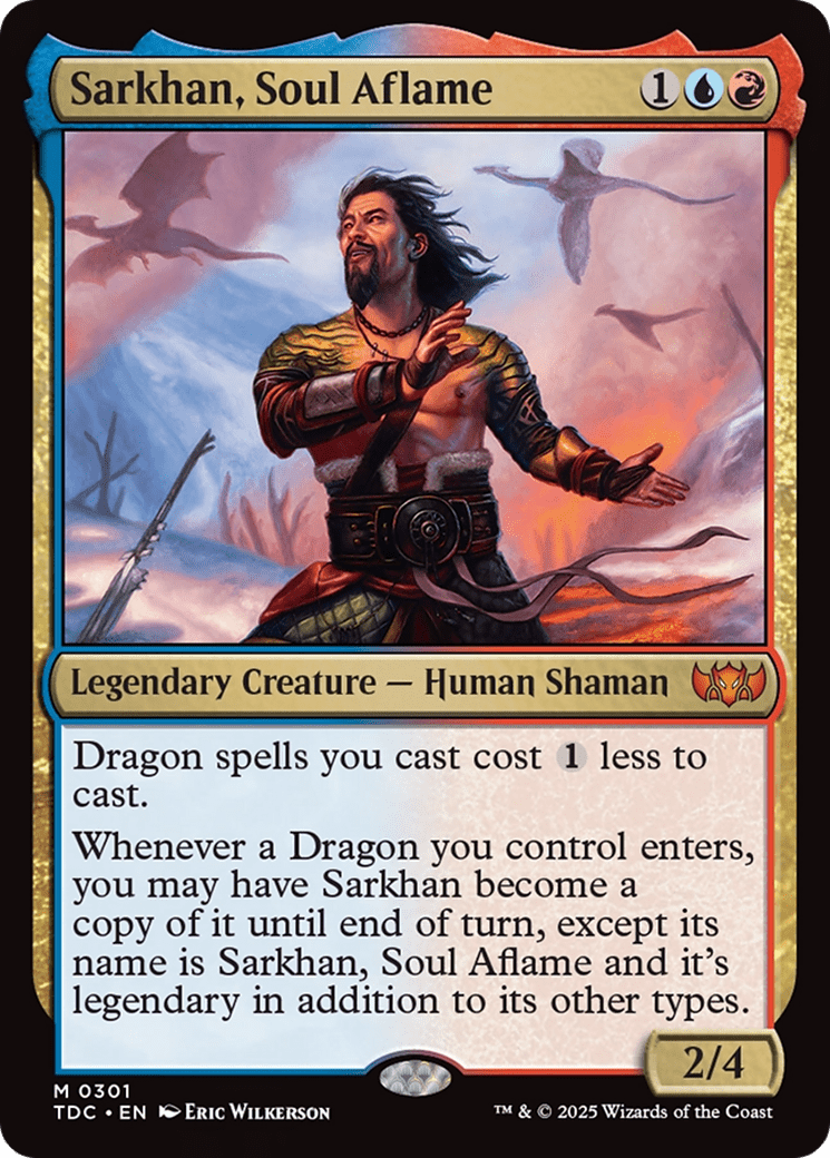 Sarkhan, Soul Aflame (301) [Commander: Tarkir: Dragonstorm]