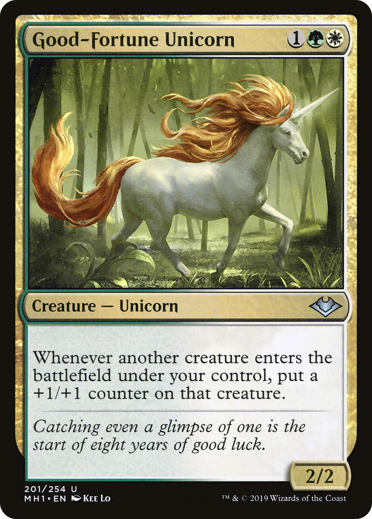 Good-Fortune Unicorn [Modern Horizons] Foil
