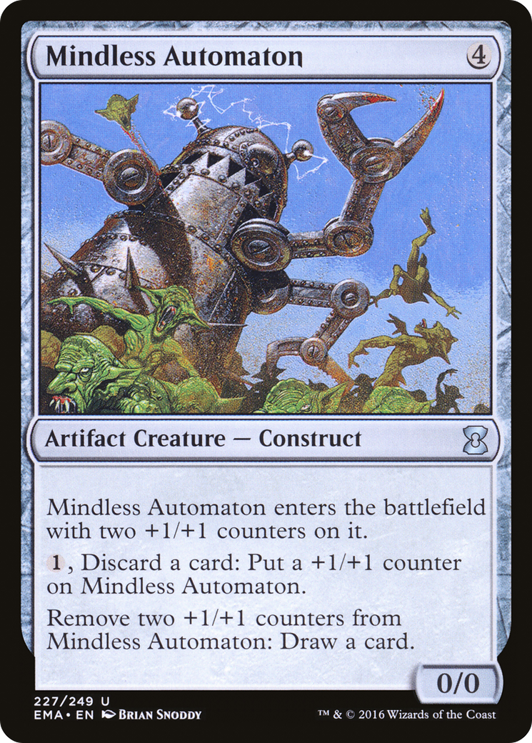 Mindless Automaton [Eternal Masters] Foil