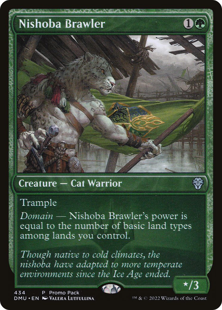 Nishoba Brawler (Promo Pack) [Dominaria United Promos] Foil