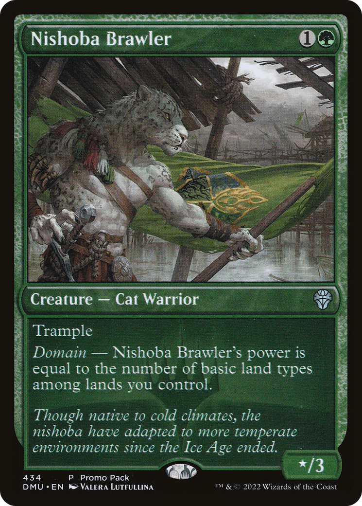 Nishoba Brawler (Promo Pack) [Dominaria United Promos] Foil