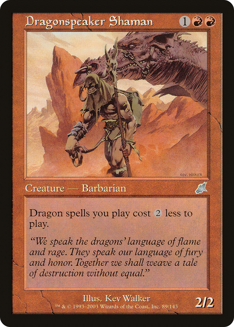 Dragonspeaker Shaman [Scourge] Foil