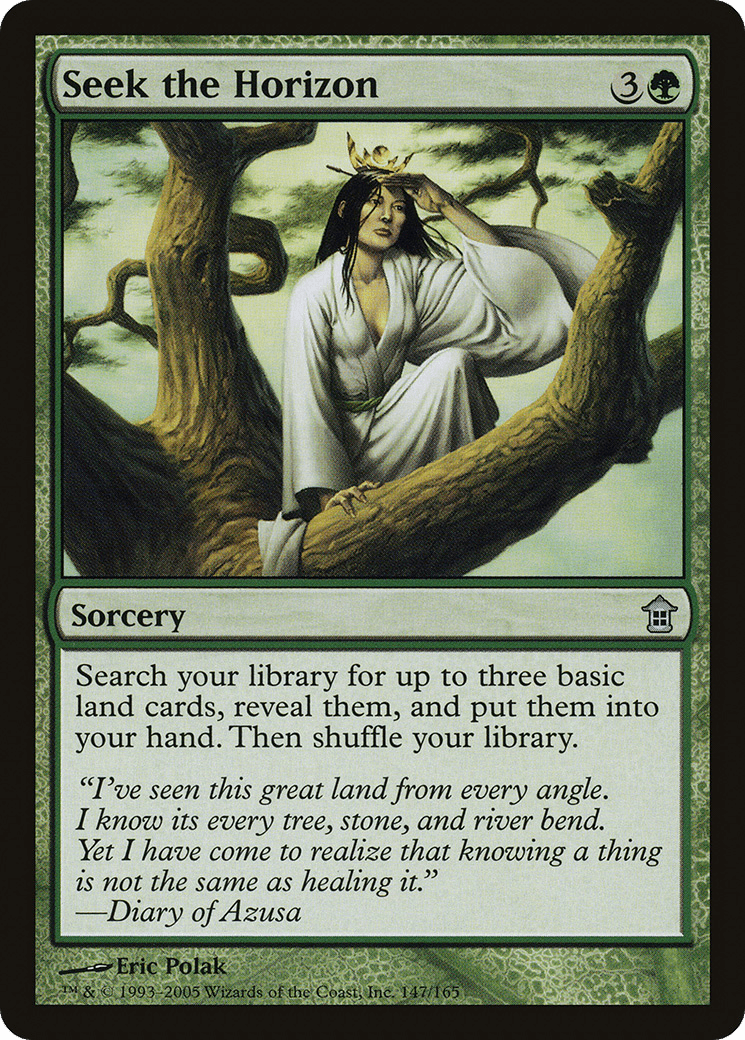Seek the Horizon [Saviors of Kamigawa] Foil