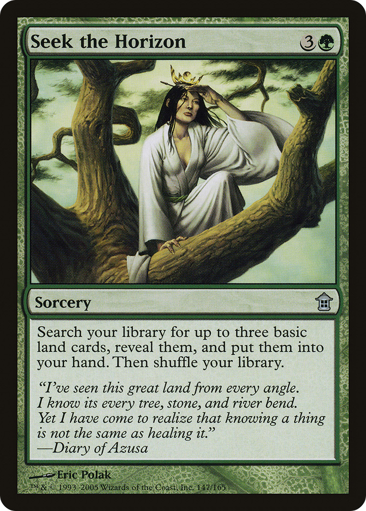 Seek the Horizon [Saviors of Kamigawa] Foil