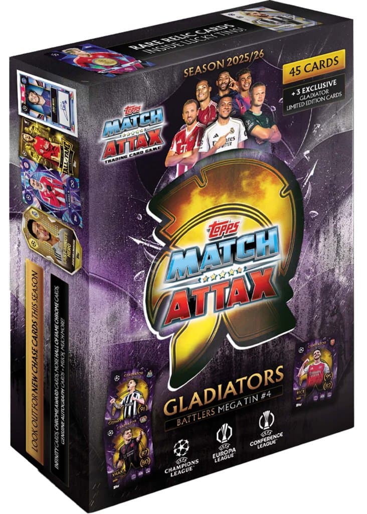 Topps UCC Match Attax | Mega Tin | Gladiators #4 - Battlers (Season 2025/2026)