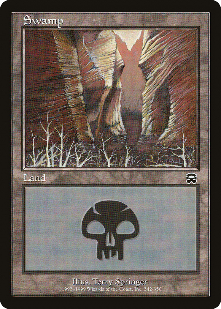 Swamp (342) [Mercadian Masques] Foil