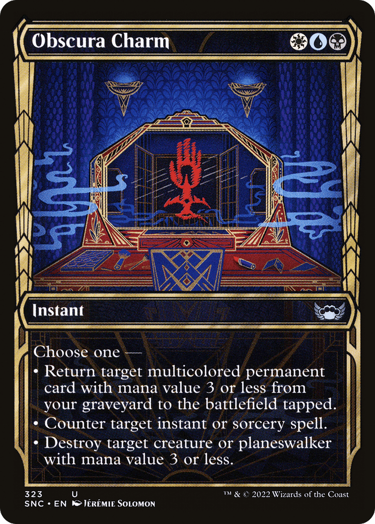 Obscura Charm (Showcase Golden Age) [Streets of New Capenna] Foil