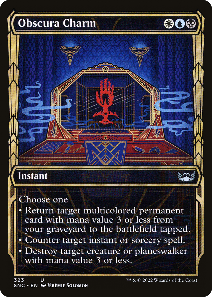 Obscura Charm (Showcase Golden Age) [Streets of New Capenna] Foil