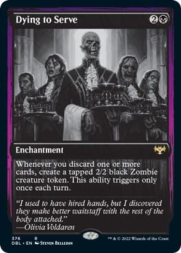 Dying to Serve 376/534 (Innistrad: Double Feature) 