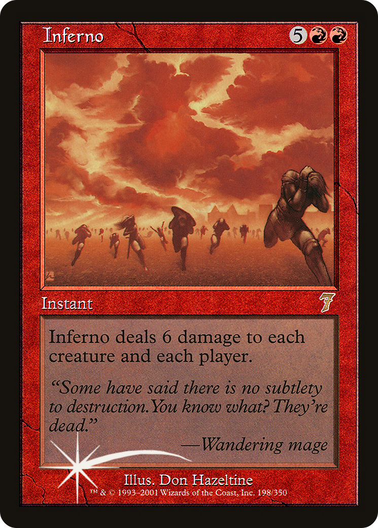 Inferno [Seventh Edition] Foil