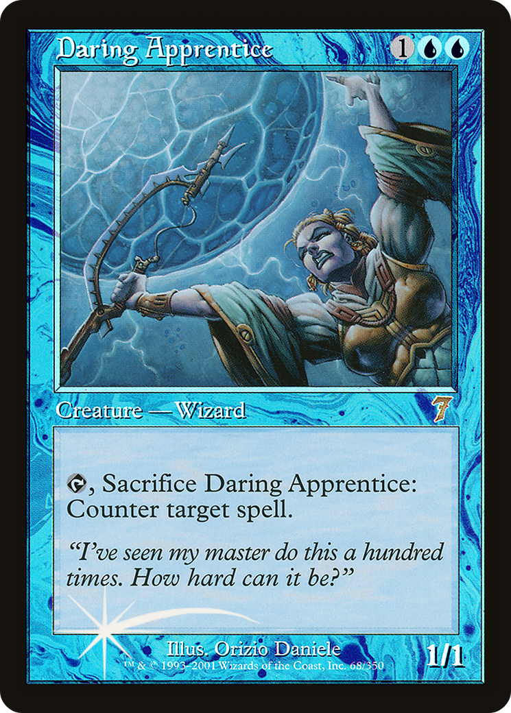 Daring Apprentice [Seventh Edition] Foil