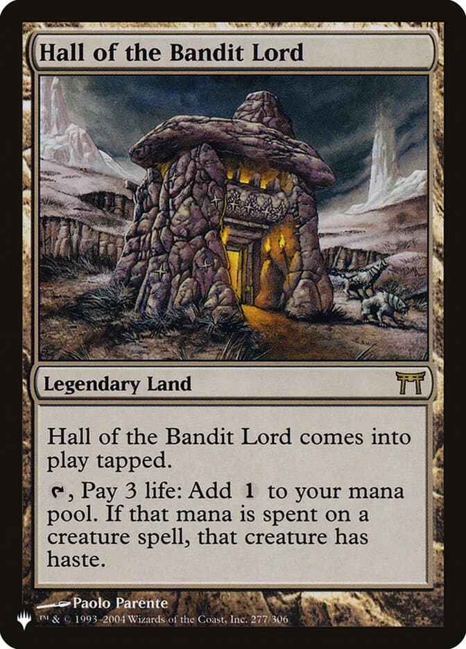 Hall of the Bandit Lord |  (CHK-277) [The List]