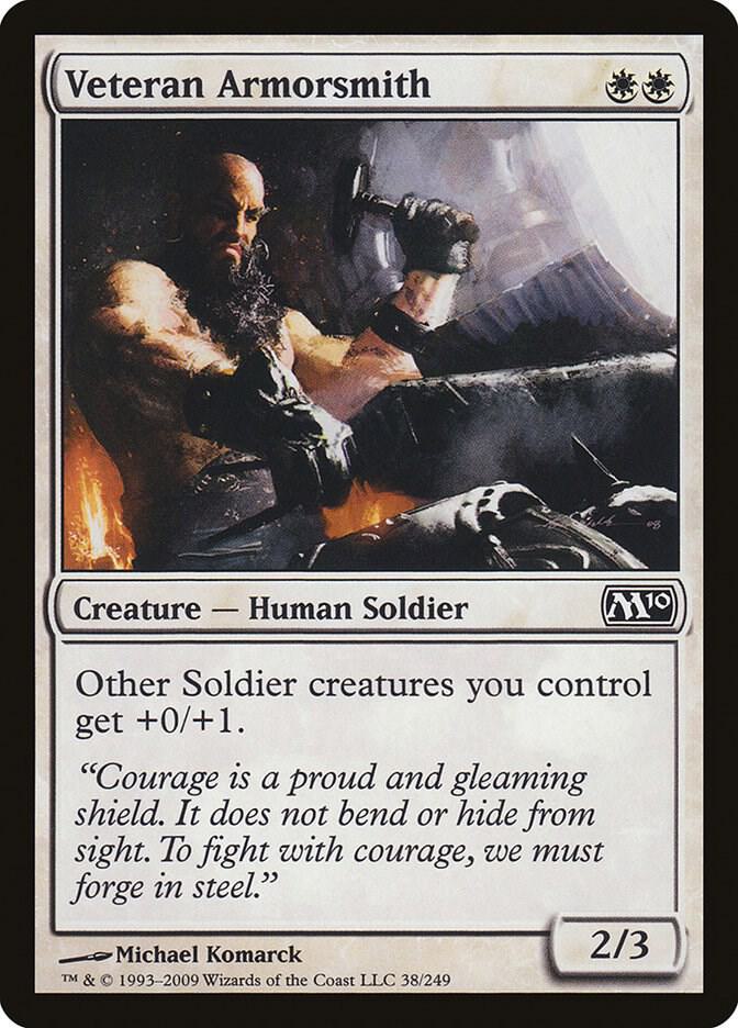 Veteran Armorsmith 38/249 (Magic 2010 (M10)) 