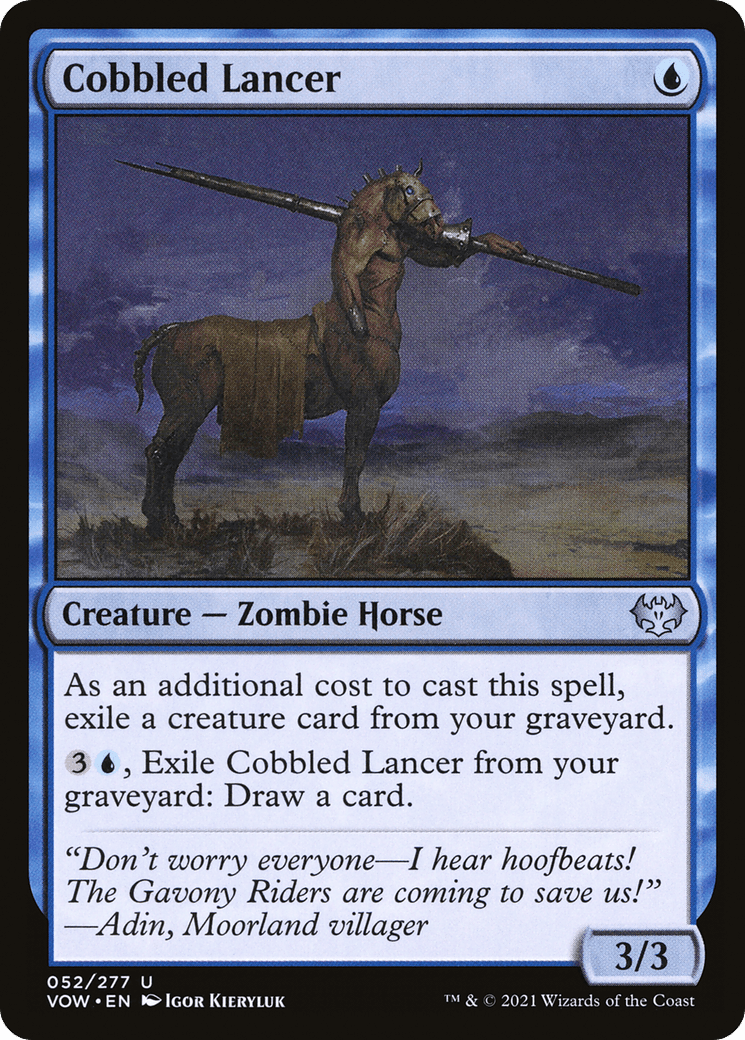 Cobbled Lancer [Innistrad: Crimson Vow]