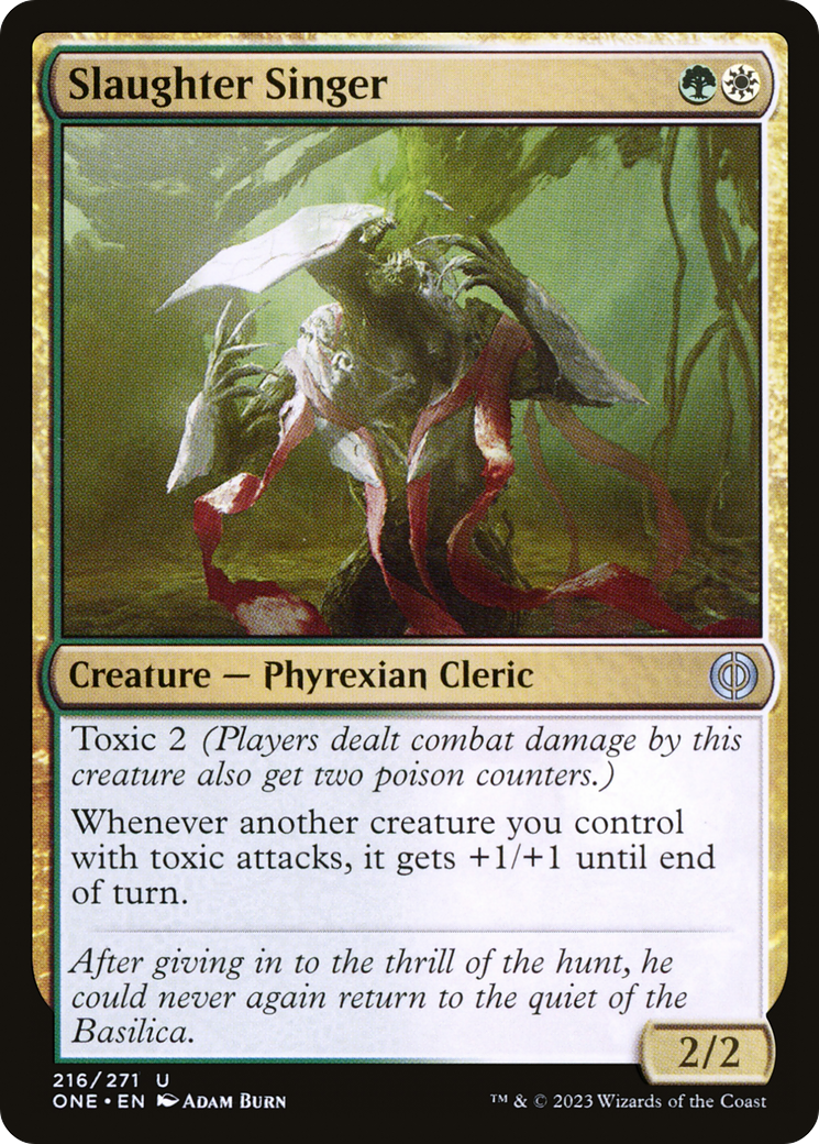 Slaughter Singer [Phyrexia: All Will Be One] Foil