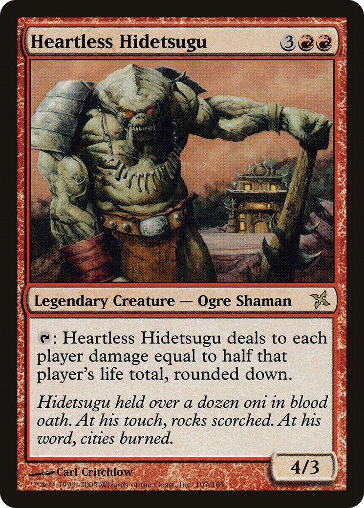 Heartless Hidetsugu [Betrayers of Kamigawa] Foil