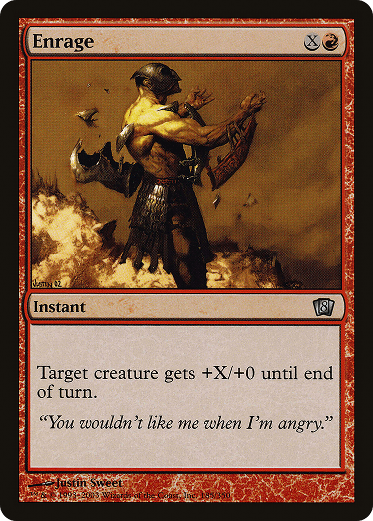 Enrage [Eighth Edition] Foil