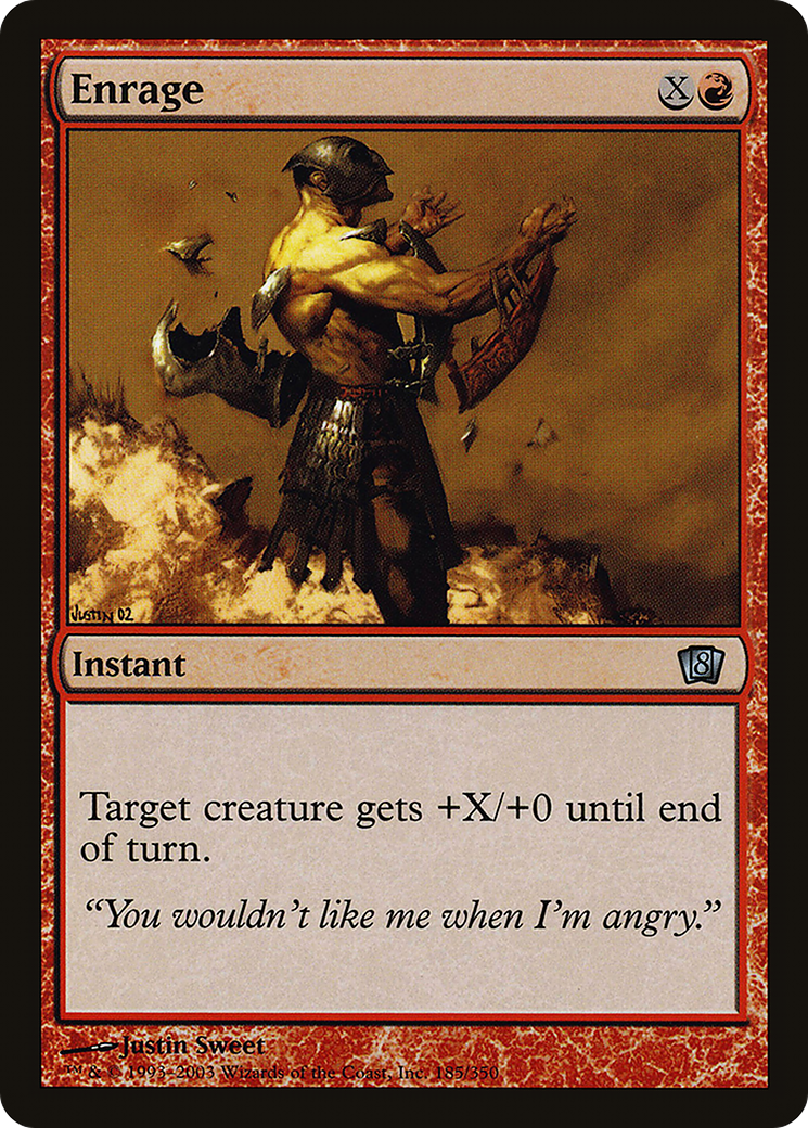 Enrage [Eighth Edition] Foil