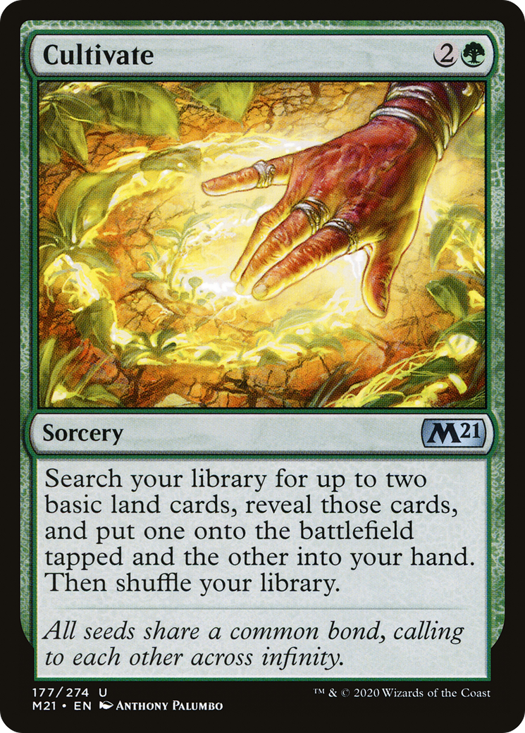 Cultivate [Core Set 2021] Foil