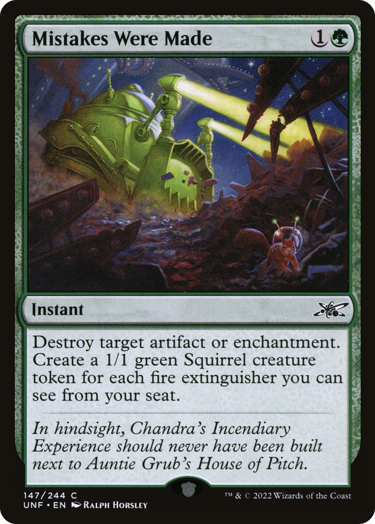 Mistakes Were Made [Unfinity] Foil