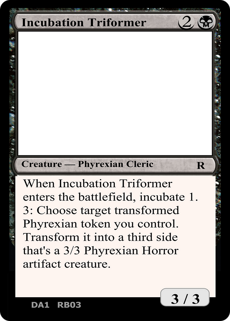 Incubation Triformer (DA1-RB03C) - Unknown Event