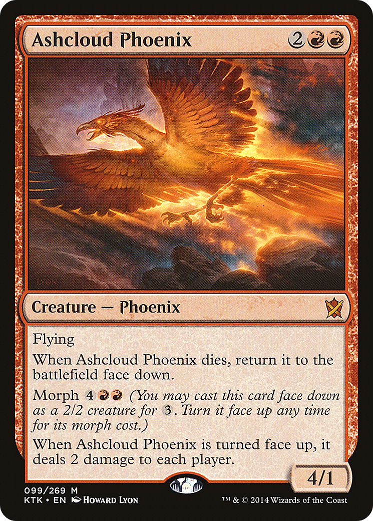 Ashcloud Phoenix [Khans of Tarkir] Foil
