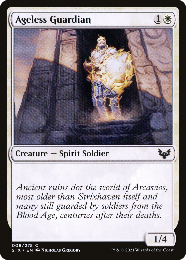 Ageless Guardian [Strixhaven: School of Mages] Foil