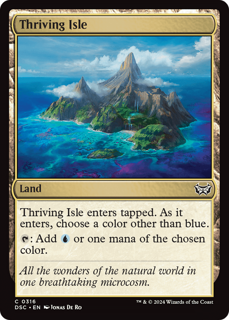 Thriving Isle [Duskmourn: House of Horror Commander]