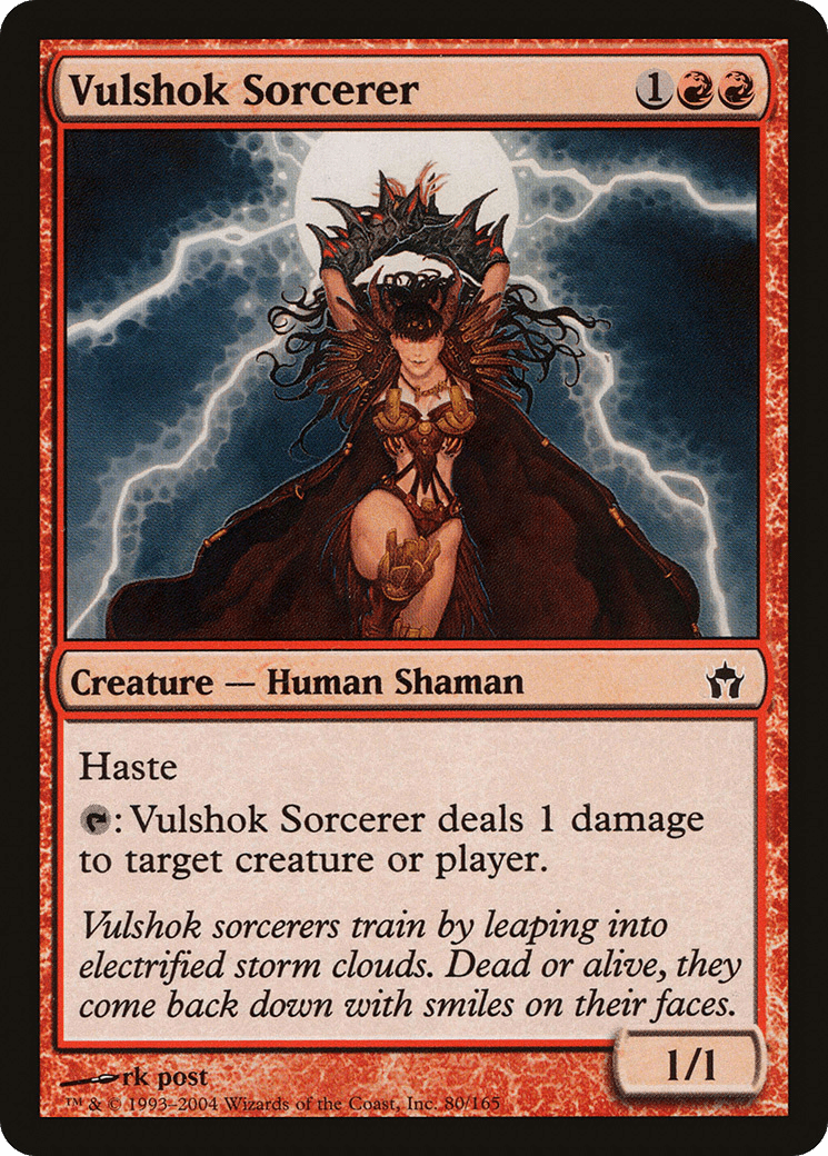 Vulshok Sorcerer [Fifth Dawn] Foil