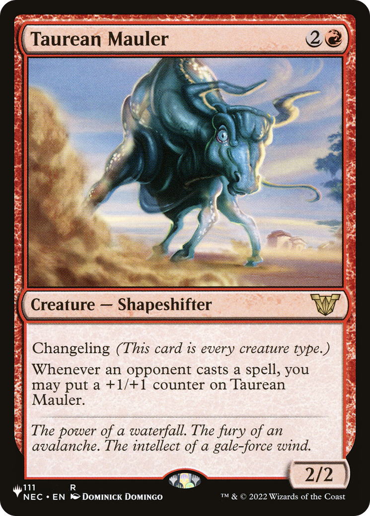 Taurean Mauler |  (NEC-111) [The List]