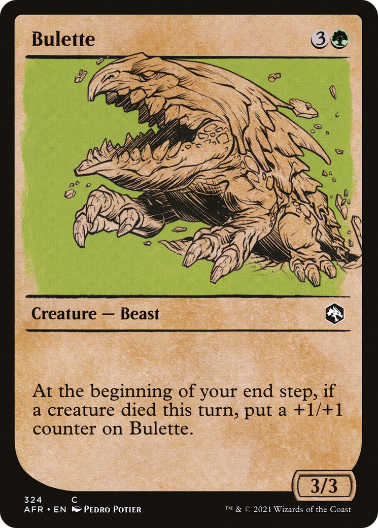 Bulette (Showcase) [Dungeons & Dragons: Adventures in the Forgotten Realms] Foil