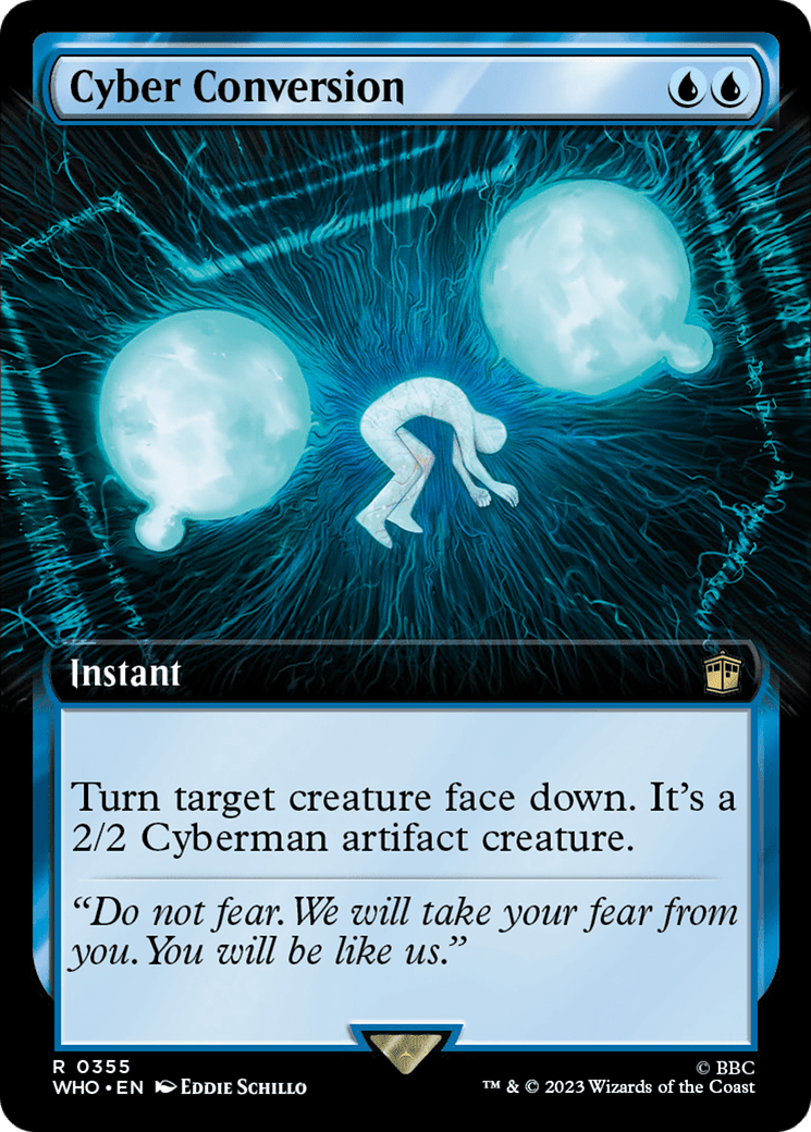 Cyber Conversion (Extended Art) [Doctor Who] Foil