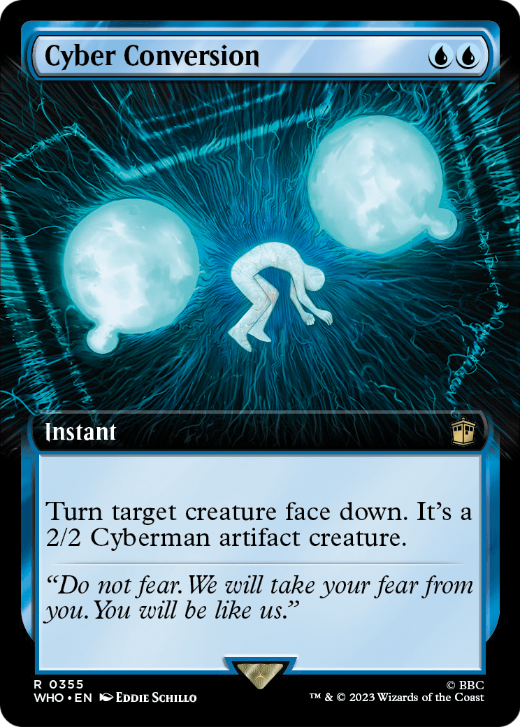 Cyber Conversion (Extended Art) [Doctor Who] Foil