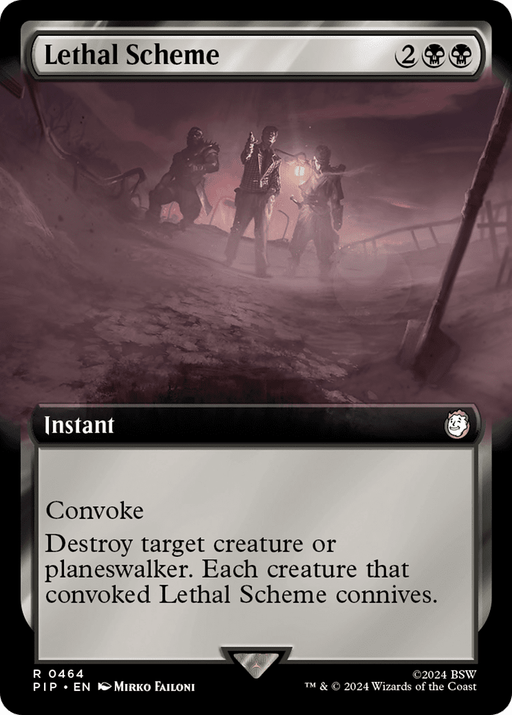 Lethal Scheme (Extended Art) [Fallout] Foil