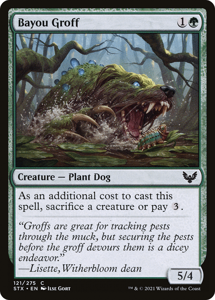 Bayou Groff [Strixhaven: School of Mages] Foil
