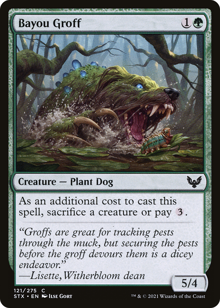 Bayou Groff [Strixhaven: School of Mages] Foil