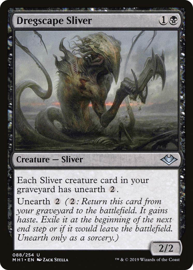 Dregscape Sliver [Modern Horizons] Foil