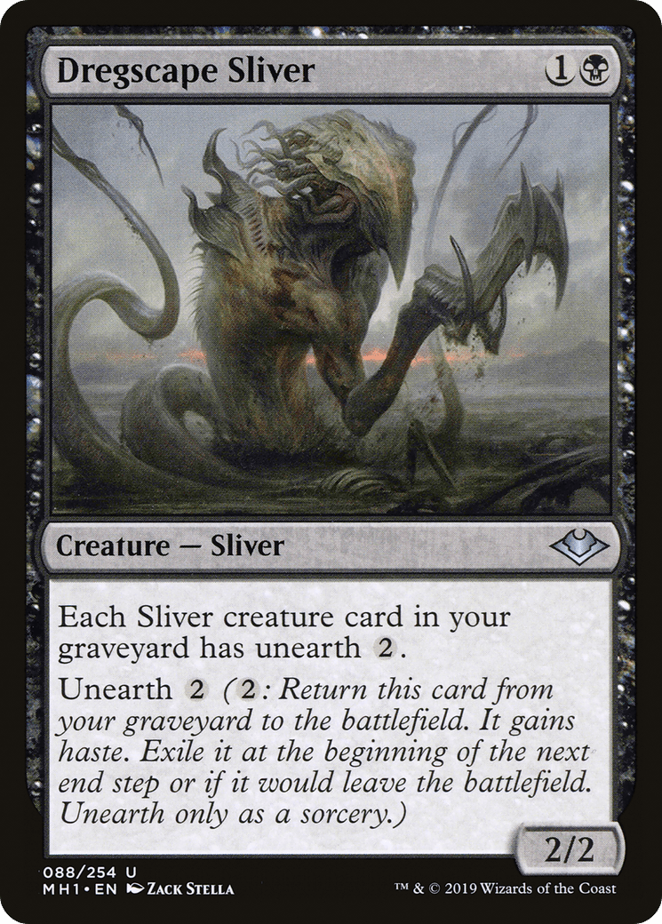 Dregscape Sliver [Modern Horizons] Foil