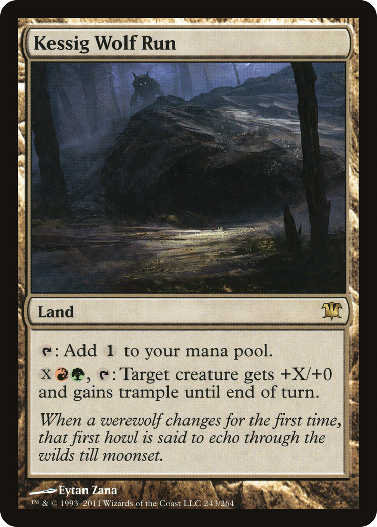Kessig Wolf Run [Innistrad] Foil
