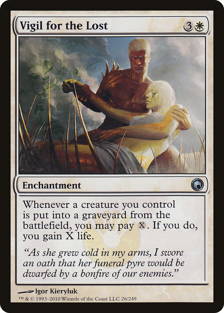 Vigil for the Lost [Scars of Mirrodin] Foil