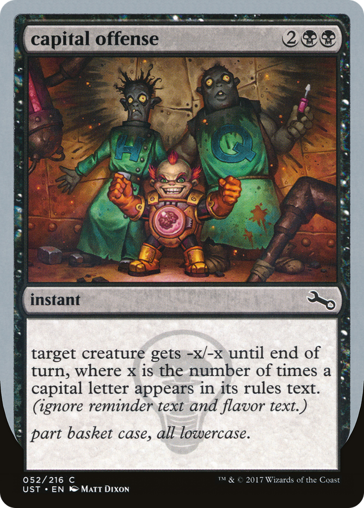 capital offense [Unstable] Foil