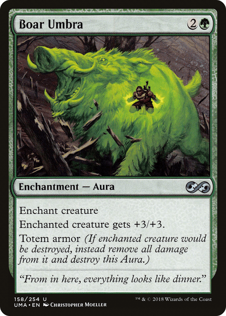 Boar Umbra [Ultimate Masters] Foil
