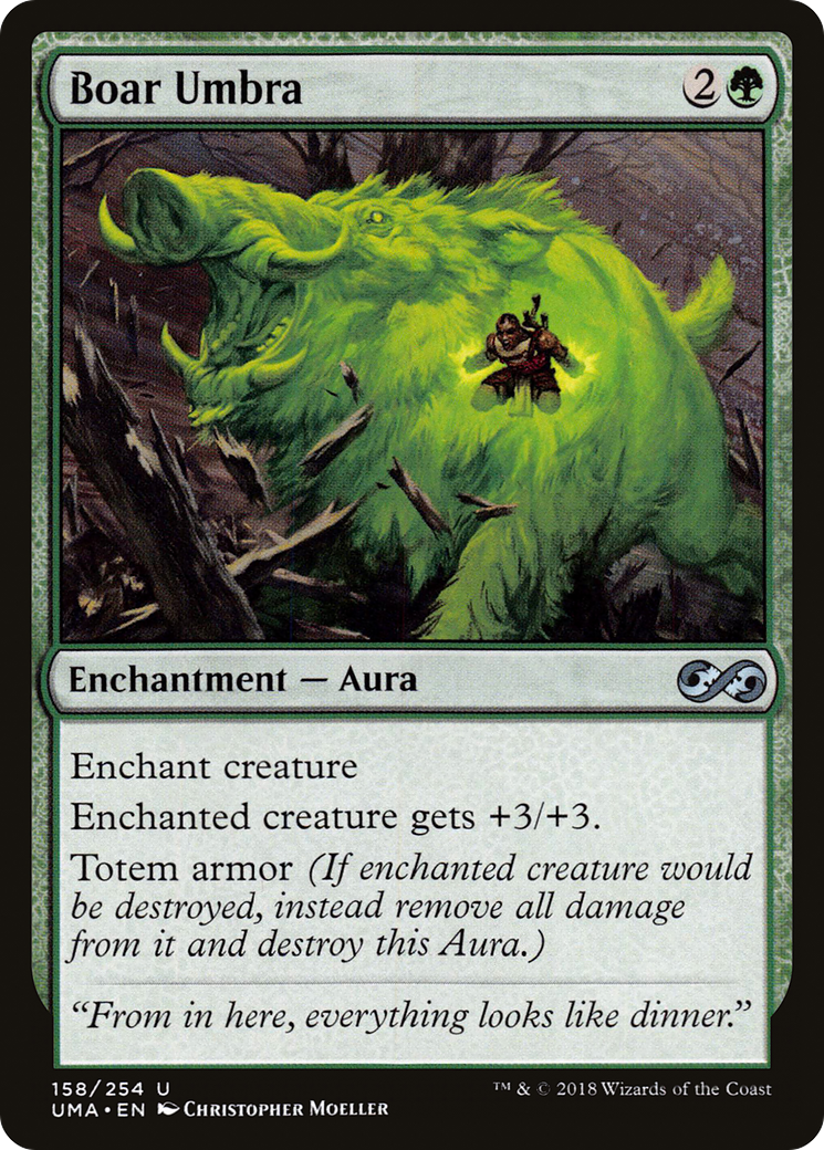 Boar Umbra [Ultimate Masters] Foil