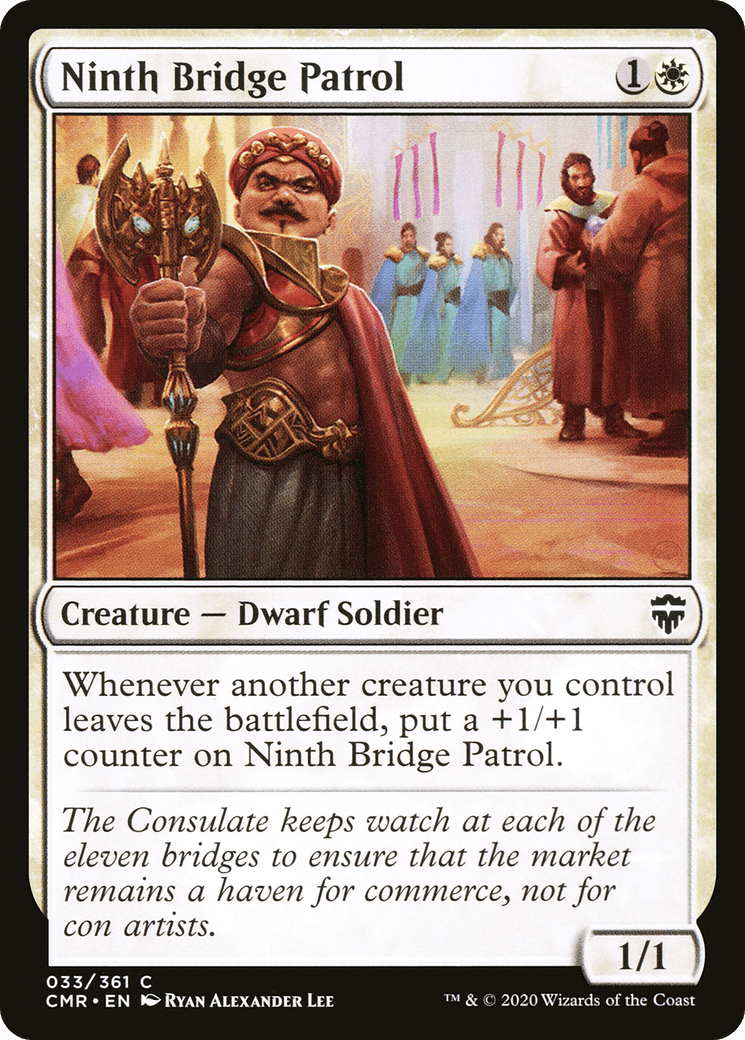 Ninth Bridge Patrol [Commander Legends] Foil