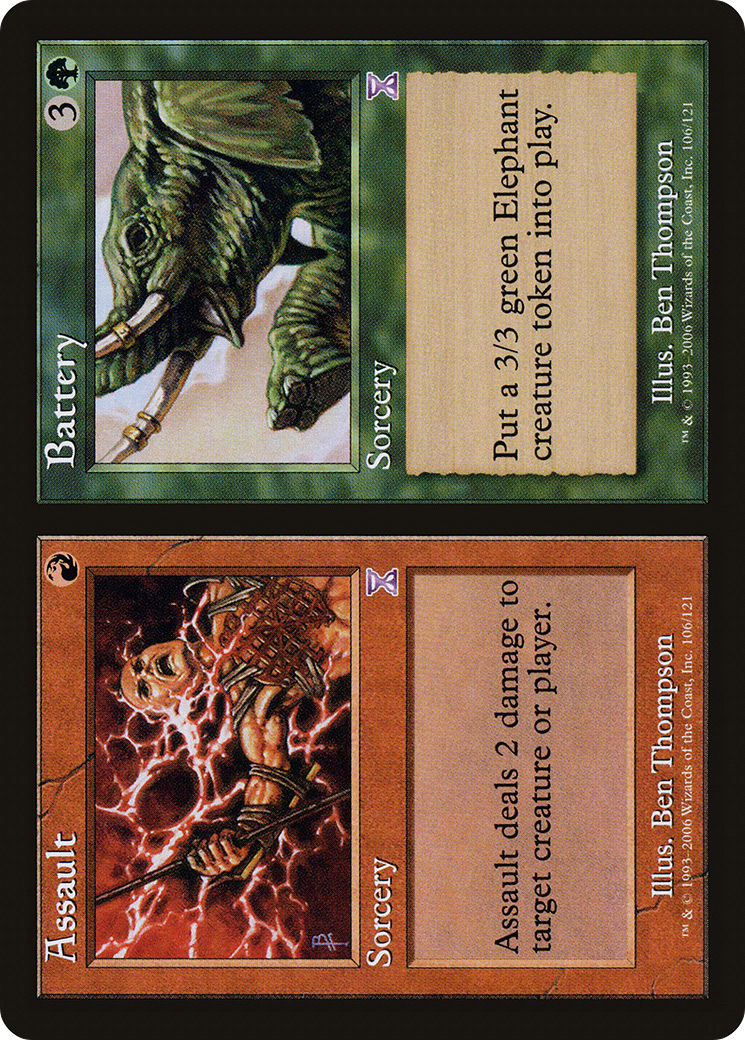 Assault // Battery [Time Spiral Timeshifted] Foil