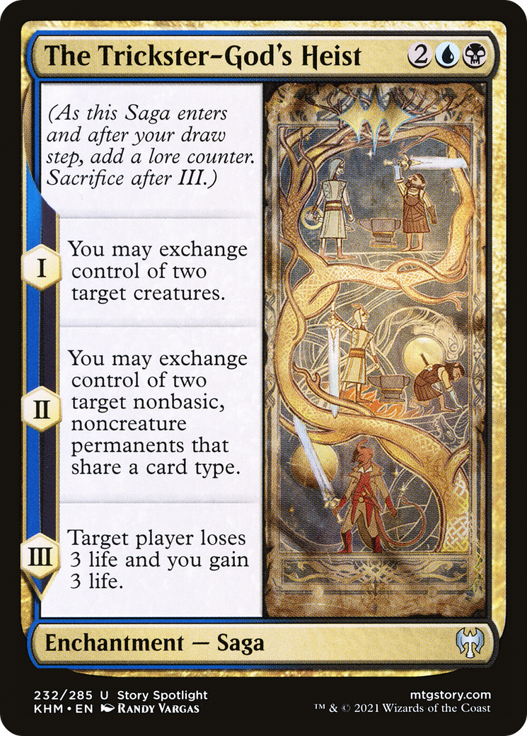 The Trickster-God's Heist [Kaldheim] Foil